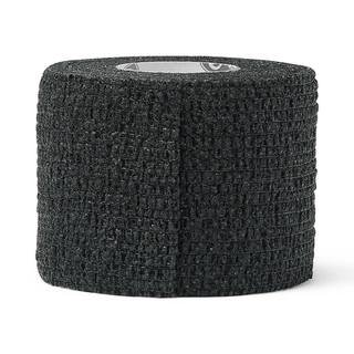 BANDAGE COHESIVE ATHLETIC BLACK 2X6YD
