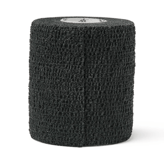 BANDAGE COHESIVE ATHLETIC BLACK 3X6YD | Quantity - 1x 16 Each / Case