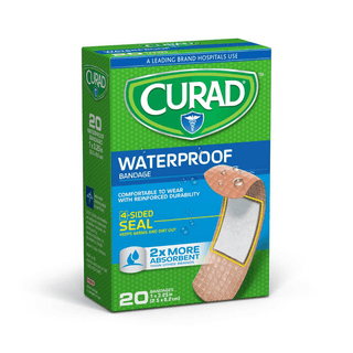 BANDAGE WATERPROOF CURAD 1 X3.25  20CT | Quantity - 1x 24 Box / Case