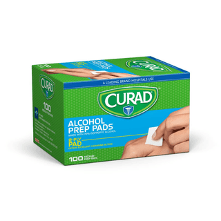 CURAD 1-PLY ALCOHOL PREP PAD THICK 4BX