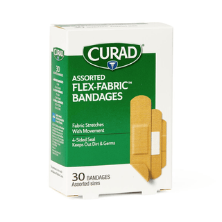 DBD-BANDAGE FABRIC CURAD 30CT ASSRTD | Quantity - 1x 24 Box / Case