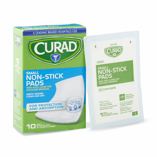 PAD NON-STICK CURAD 2X3 10/BX 12BX/CS | Quantity - 1x 12 Box / Case