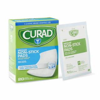 PAD NON-STICK CURAD 3X4 ST 20/BX 12BX | Quantity - 1x 12 Each / Case