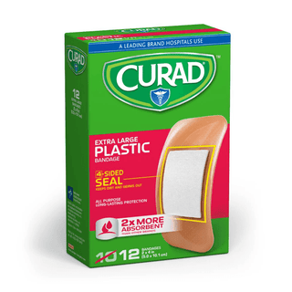 DBD-BANDAGE  CURAD XL 2 X4   12 CT. BIG | Quantity - 1x 72 Box / Case