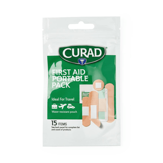 FIRST AID KIT  CURAD  BAG  15 CT | Quantity - 1x 48 Each / Case