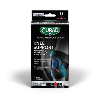 SUPPORT KNEE ADJ BREATH UNIV MICROB 4CS | Quantity - 1x 4 Each / Case