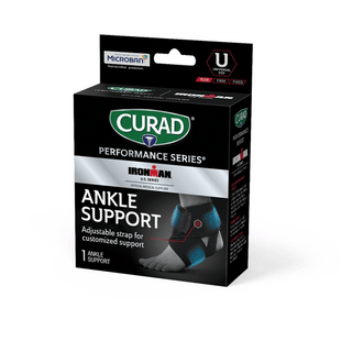 WRAP ANKLE ADJUSTABLE RETAIL BLK 4/CS | Quantity - 1x 4 Each / Case