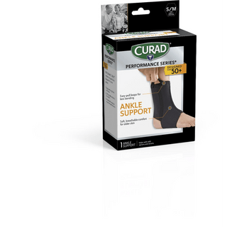 SUPPORT ANKLE NEOPRENE OPEN HEEL S/M SR