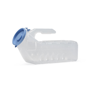 URINAL AUTOCLAVABLE W/BLUE LID | Quantity - 1x 12 Each / Case