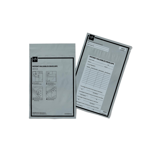 BAG PATIENT VALUABLES 9.25X14.5  2.8MIL | Quantity - 1x 1000 Each / Case
