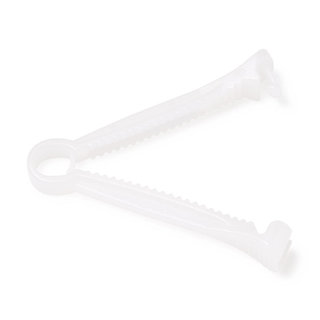 CLAMP UMBILICAL CORD PLASTIC WHITE
