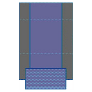 CVR TBLE HVYDUTY W/EXTENSION 77X96 50/CS