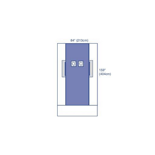 DRAPE FEMORAL ANGIOGRAPHY W/POUCH 8/CS | Quantity - 1x 8 Each / Case