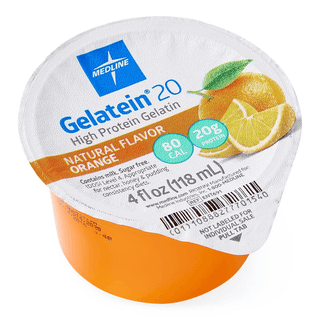 GELATEIN 20 ACTIVE  ORANGE  4 OZ CUP | Quantity - 1x 36 Each / Case