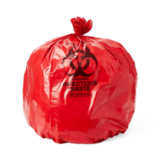 LINER RED BIOHAZARD 40X46 ROLL