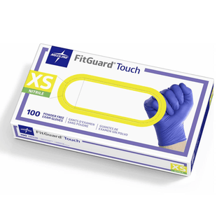 FG TOUCH NITRILE EXAM GLOVES  100CT  XS | Quantity - 1x 1000 Each / Case