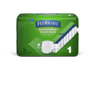 BRIEF EXT WEAR STRETCH MD/LG 30-52 | Quantity - 1x 80 Each / Case