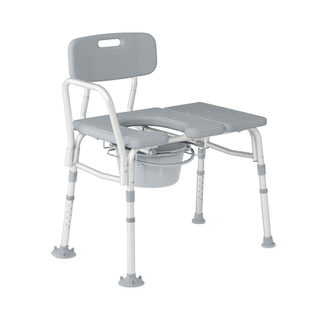 TRANS BENCH COMMODE COMBO  400 LB | Quantity - 1x 1 Each / Each