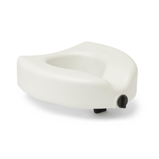 SEAT TOILET ELVTD LCKING W/O ARMS MB GRY | Quantity - 1x 1 Each / Case