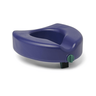 SEAT TOILET ELVTD LCKING W/O ARMS MB BLU | Quantity - 1x 1 Each / Case