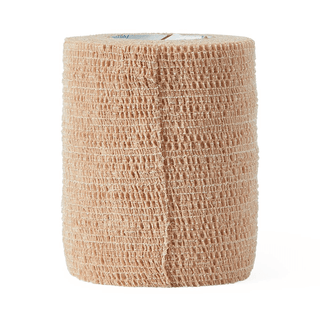 BANDAGE COFLEX MED 3 X5YD TAN LATEX NS | Quantity - 1x 1 Each / Each