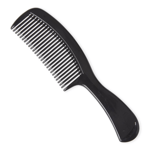 COMB MINI WITH HANDLE BLACK