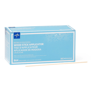 APPLICATOR WOOD STICK 6 L NONSTERILE | Quantity - 1x 864 Each / Box