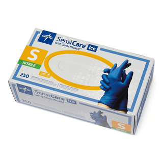 GLOVE EXAM NTRL SENSICARE-ICE W/FILM SM | Quantity - 1x 250 Each / Box