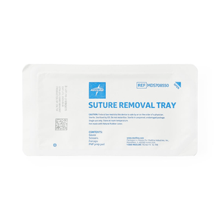 TRAY SUTURE REMOVAL METAL FCP LITT SCIS | Quantity - 1x 50 Each / Case