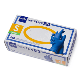 GLOVE EXAM PF NITRILE SILK SMALL | Quantity - 1x 250 Each / Box