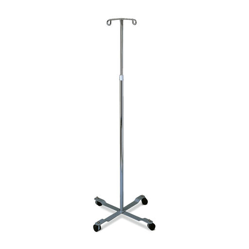 POLE IV STANDARD 2 HOOK 4 CASTERS | Quantity - 1x 1 Each / Each