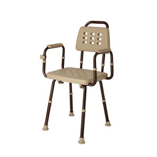 ELEMENTS CHAIR  SHOWER   WITH BACK MICR | Quantity - 1x 1 Each / Each