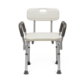 BENCH  BATH  W/BACK & ARMS  350 LB | Quantity - 1x 1 Each / Each