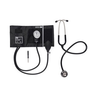 ANEROID HANDHELD STETH SS DUAL  ADLT BLK