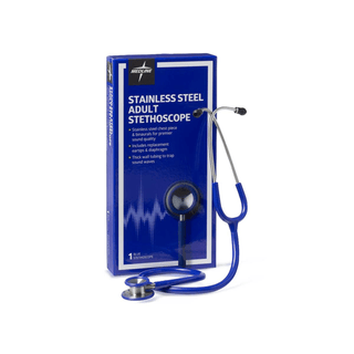 STETHOSCOPE  ADULT  STNLSS STL BLUE | Quantity - 1x 1 Each / Each
