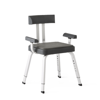 CHAIR SHOWER MOMENTUM GREY  250 LB | Quantity - 1x 2 Each / Case