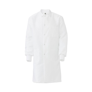 COAT LAB RESISTAT MEN'S WHITE MD EA | Quantity - 1x 1 Each / Each