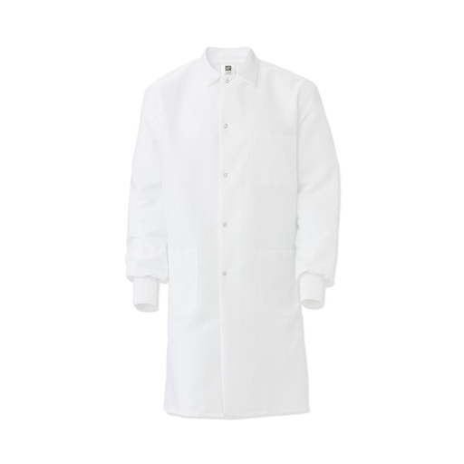 COAT LAB RESISTAT MEN'S WHITE 2XL EA | Quantity - 1x 1 Each / Each