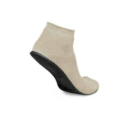 SLIPPER SURE-GRIP BEIGE XL 12 PR/BX