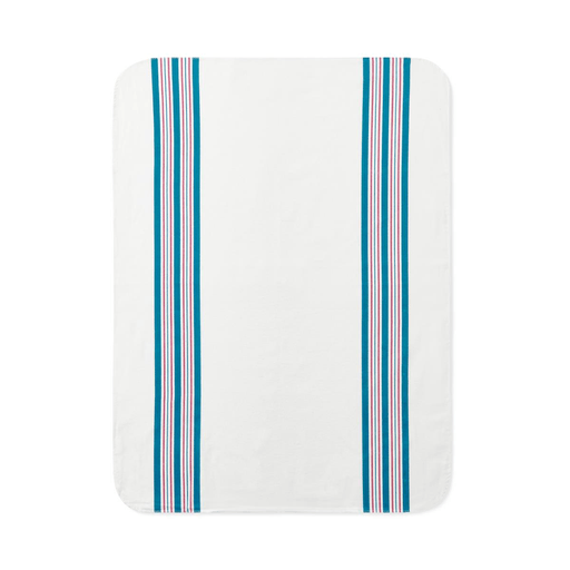 BLANKET BABY COTTON P/B STRIPE 30X40 | Quantity - 1x 1 Each / Each