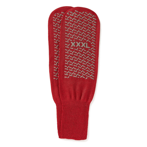 SLIPPER BARIATRIC DLB TREAD RED ONE PAIR