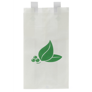 BAG BEDSIDE PAPER WHITE 6.3X2.0X11.75