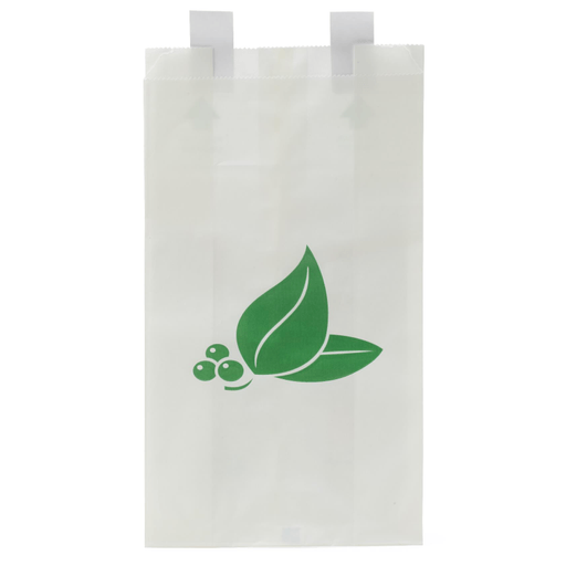 BAG BEDSIDE PAPER WHITE 6.3X2.0X11.75