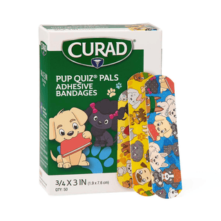 BANDAGE ADHESIVE PUPQUIZ 3/4 X3  LF | Quantity - 1x 1200 Each / Case