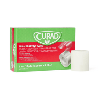 TAPE TRANSPARENT CURAD 2 X10YD LF 6/BX