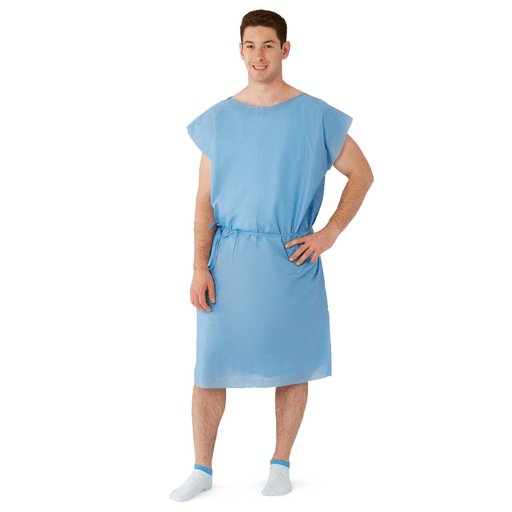 GOWN PATIENT MULTI LYR SLVLESS REG | Quantity - 1x 50 Each / Case