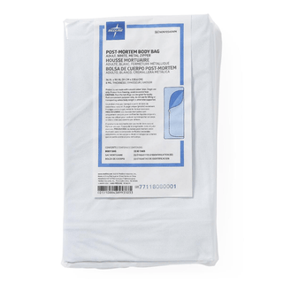 BAG BODY PVC ADULT 36X90 METAL ZIP WHITE | Quantity - 1x 1 Each / Each