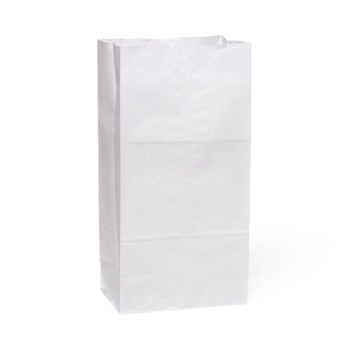 BAG PAPER 6X4X12.5 WHITE