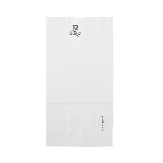 BAG PAPER 6X3.5X11 WHITE