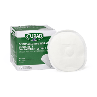 PAD NURSING CURAD DISP W/ADH 12/BX | Quantity - 1x 12 Each / Box